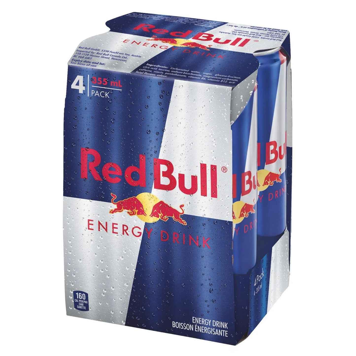 Red Bull Energy Drink 355ml (4 Pack)