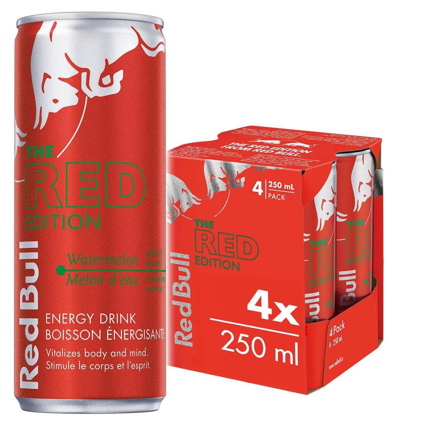 Red Bull Red Edition 250ml (4 Pack)