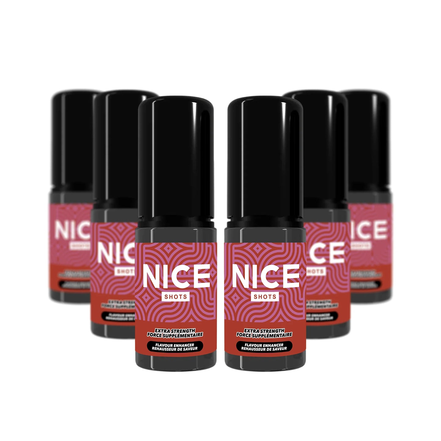 NICE SHOTS - CHERRY WATERMELON ICE (6 Pack)