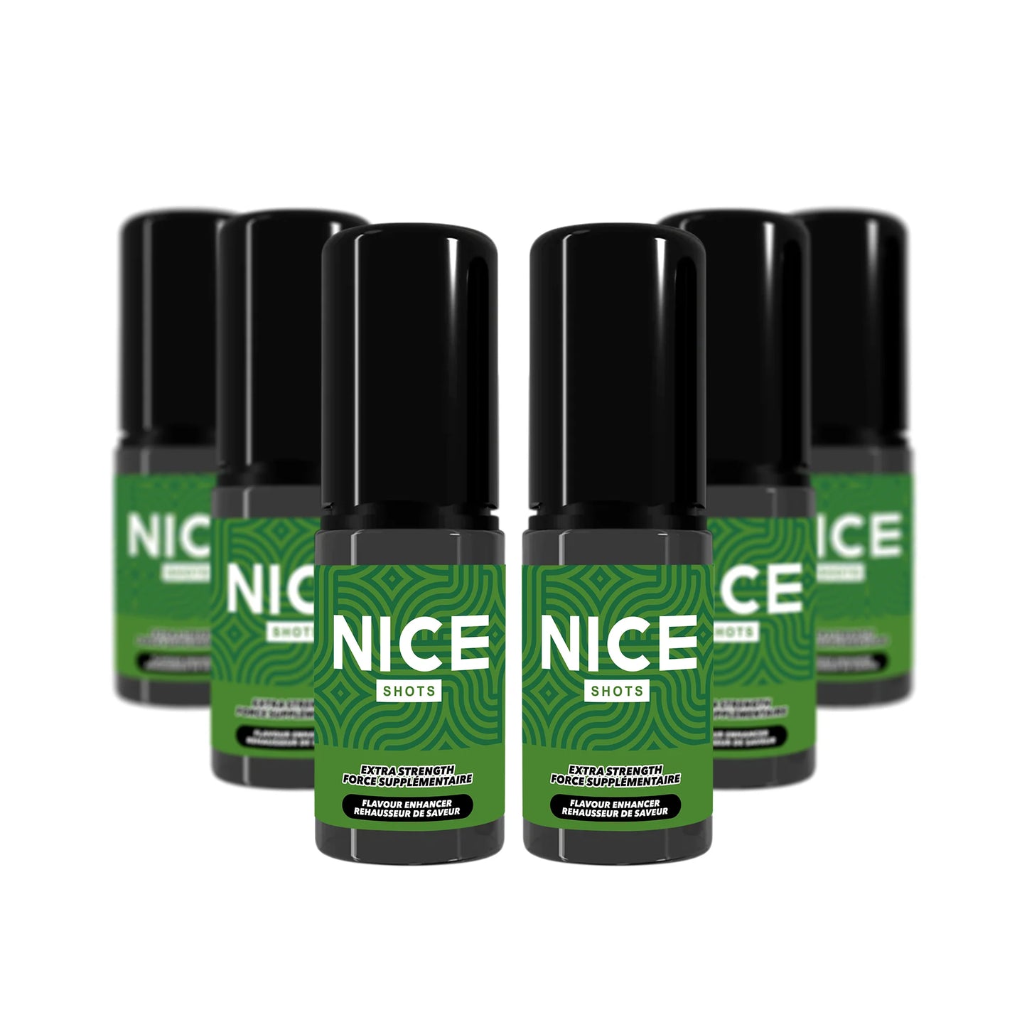 NICE SHOTS - GREEN APPLE ICE (6 Pack)