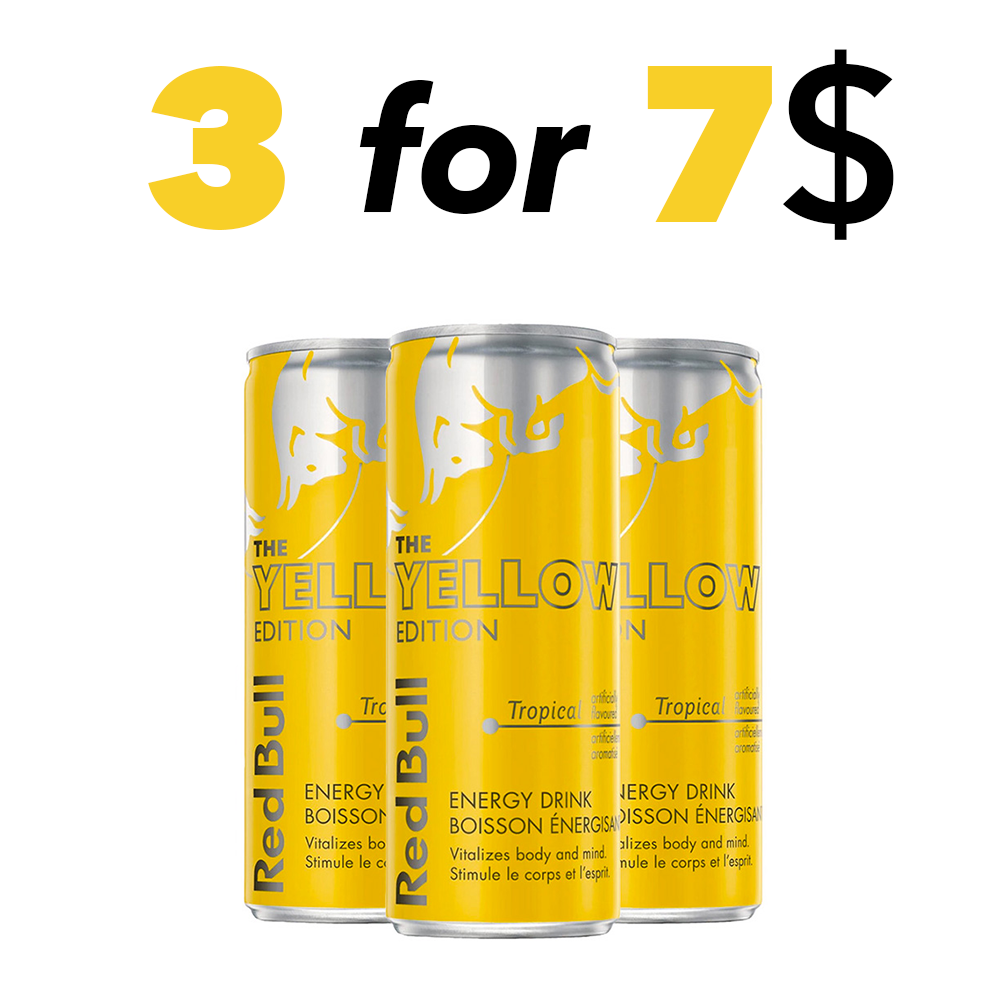 Red Bull Yellow Edition 250ml