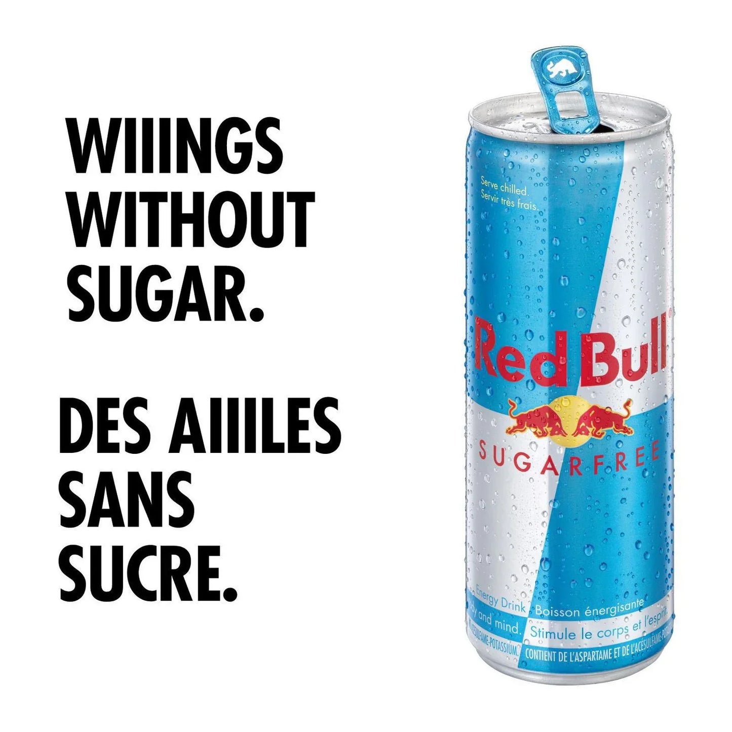 Red Bull Sans Sucre 250ml (8 Pack)