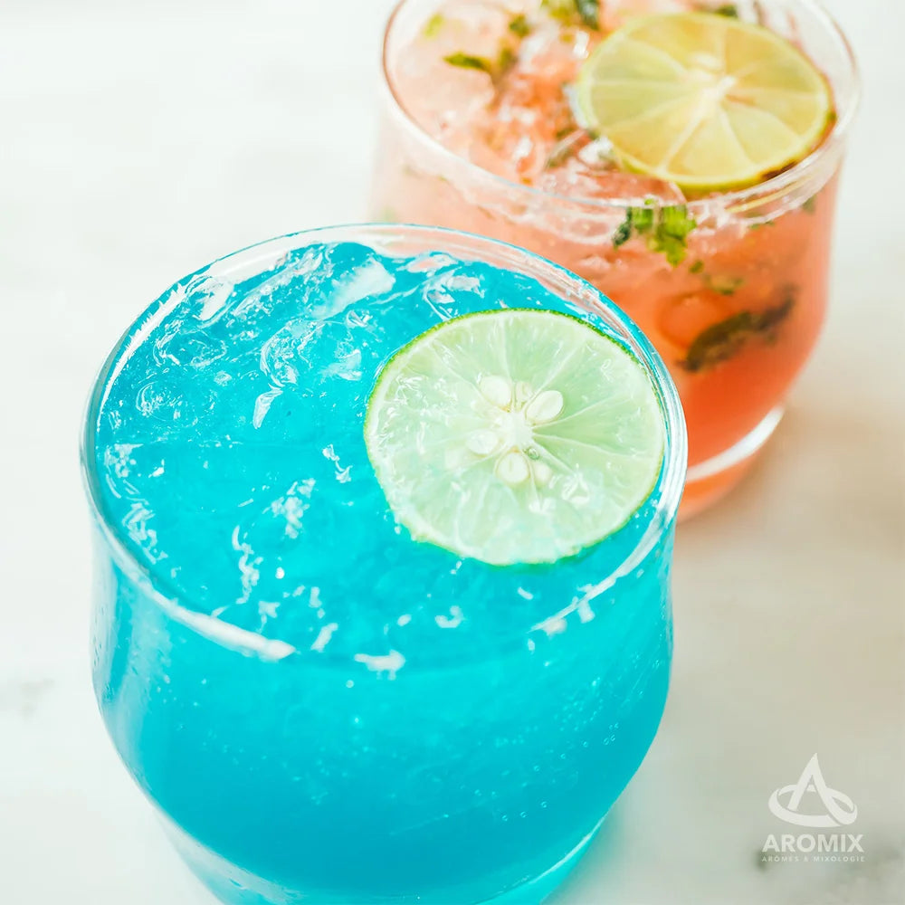 Tri-Colour Popsicle Splash Mocktail