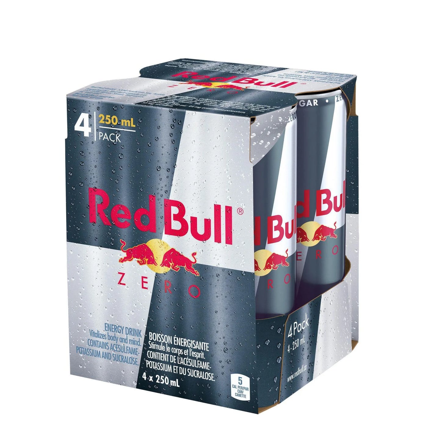 Red Bull Zero 4 PACK 250ml