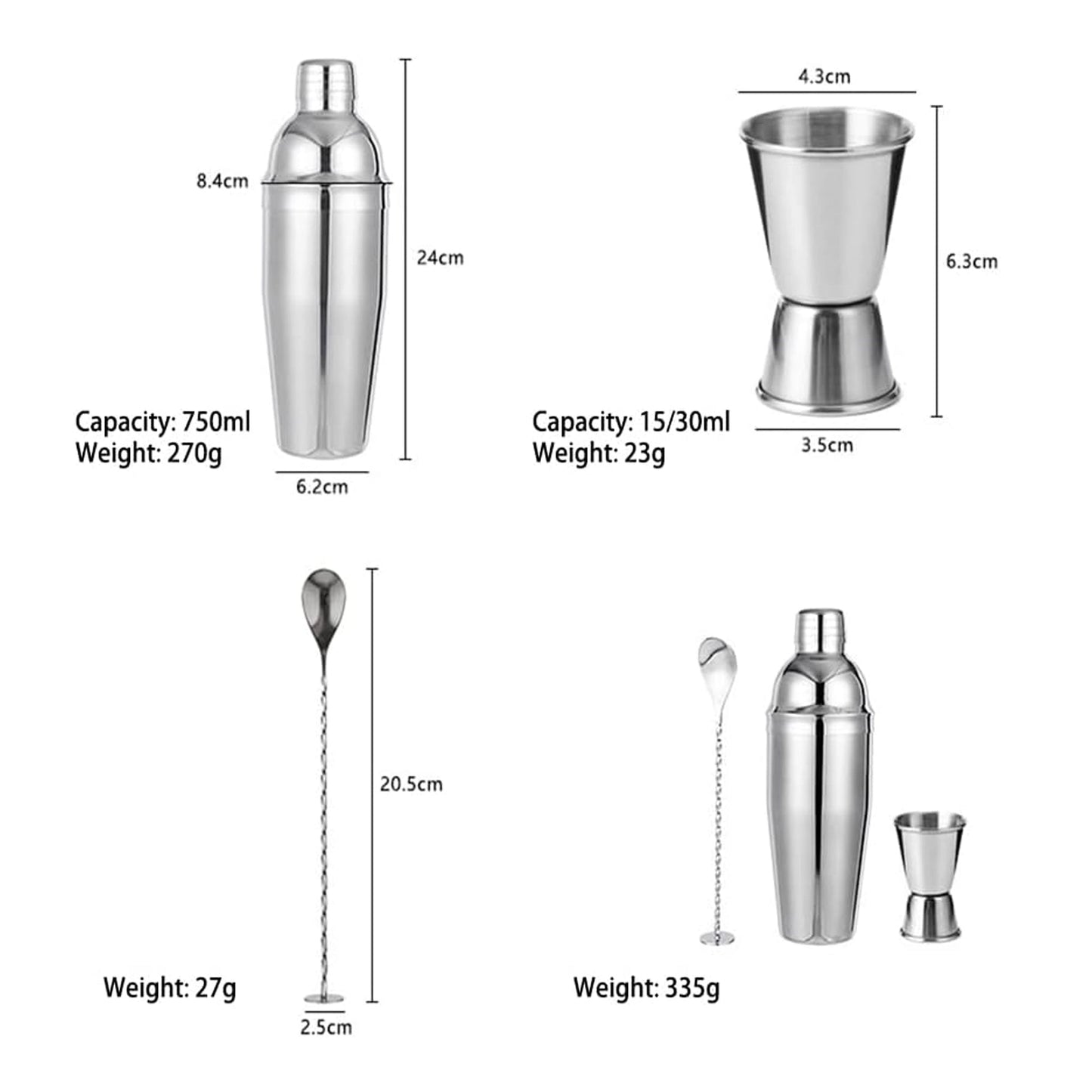 COCKTAIL SHAKER SET