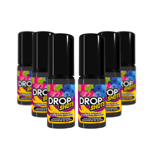 DROP SHOTS - BLUEBERRY RASPBERRY BANANA (6 Pack)