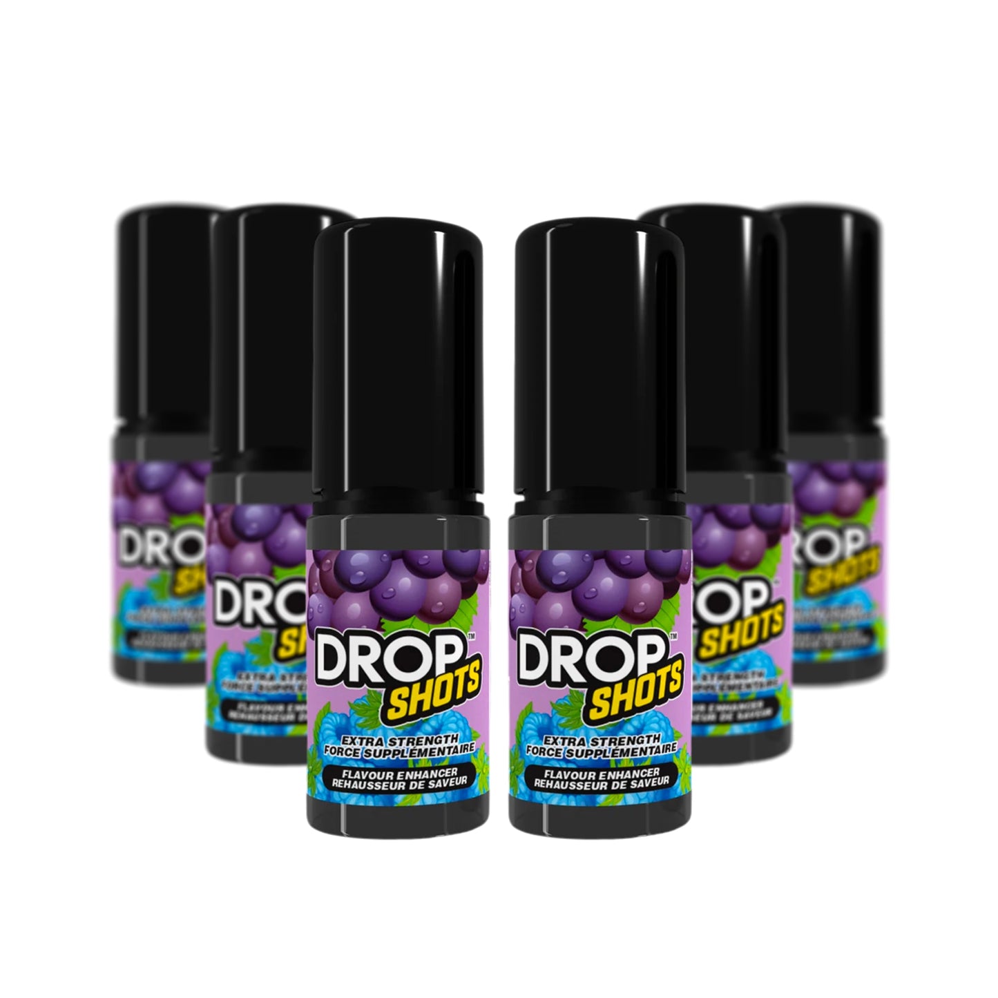 DROP SHOTS - BLUE RAZZ GRAPE (6 Pack)