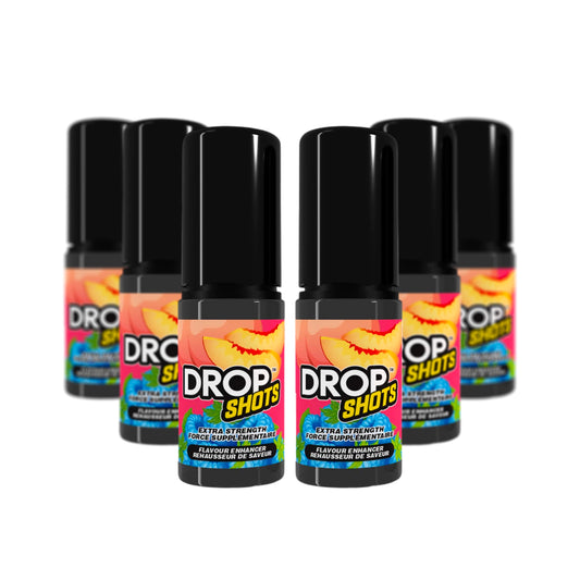 DROP SHOTS - BLUE RAZZ PEACH (6 Pack)