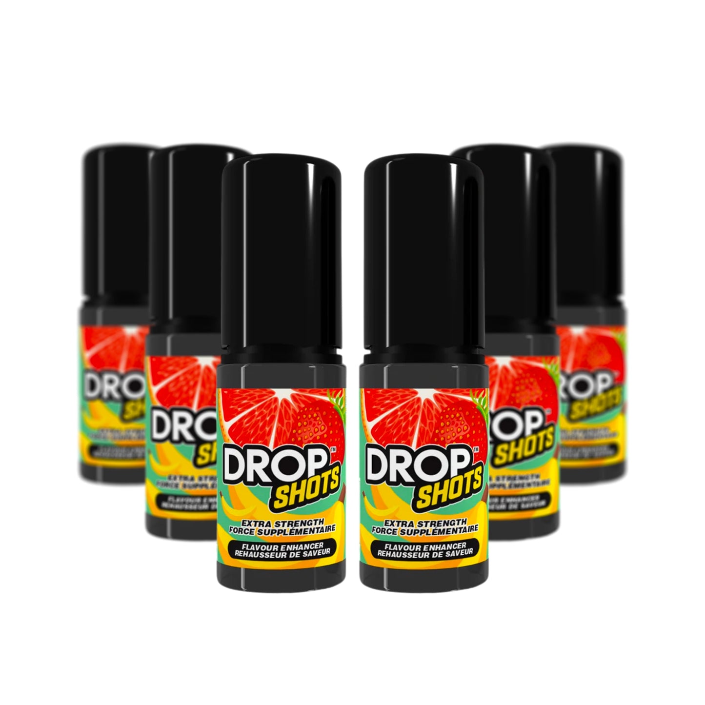 DROP SHOTS - STRAWBERRY ORANGE BANANA (6 Pack)