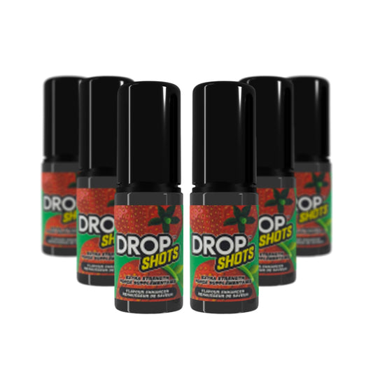 DROP SHOTS - STRAWBERRY SOUR BELTS (6 Pack)