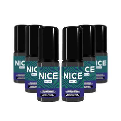 NICE SHOTS - APPLE KIWI MELON ICE (6 Pack)