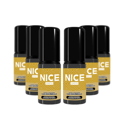 NICE SHOTS - BANANA ICE (6 Pack)