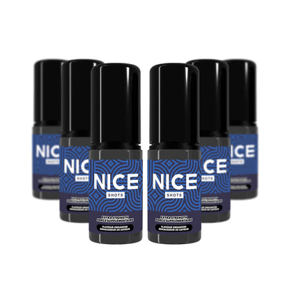 NICE SHOTS - BLUE RASPBERRY ICE (6 Pack)