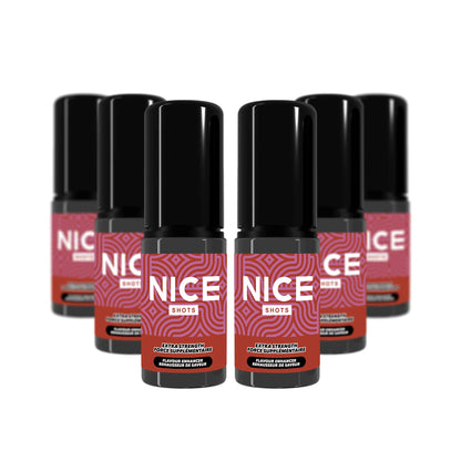 NICE SHOTS - CHERRY WATERMELON ICE (6 Pack)