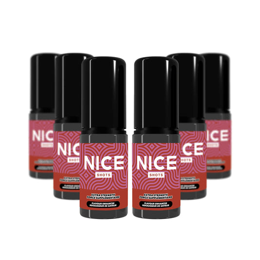 NICE SHOTS - CHERRY WATERMELON ICE (6 Pack)