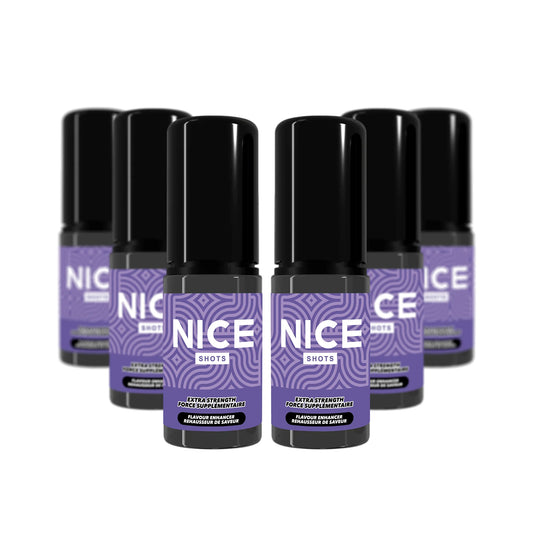 NICE SHOTS - GRAPE ICE (6 Pack)