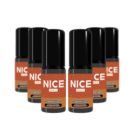 NICE SHOTS - PEACH ICE (6 Pack)