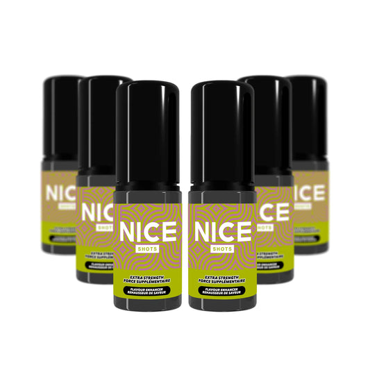 NICE SHOTS - PEACH LEMON ICE (6 Pack)