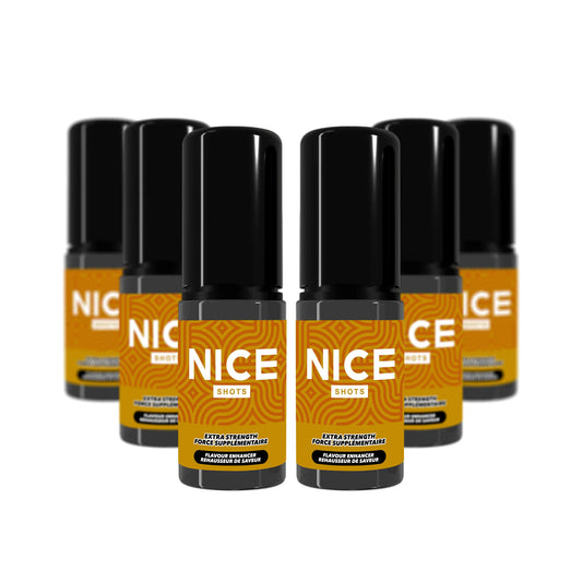NICE SHOTS - PINEAPPLE PEACH MANGO ICE (6 Pack)