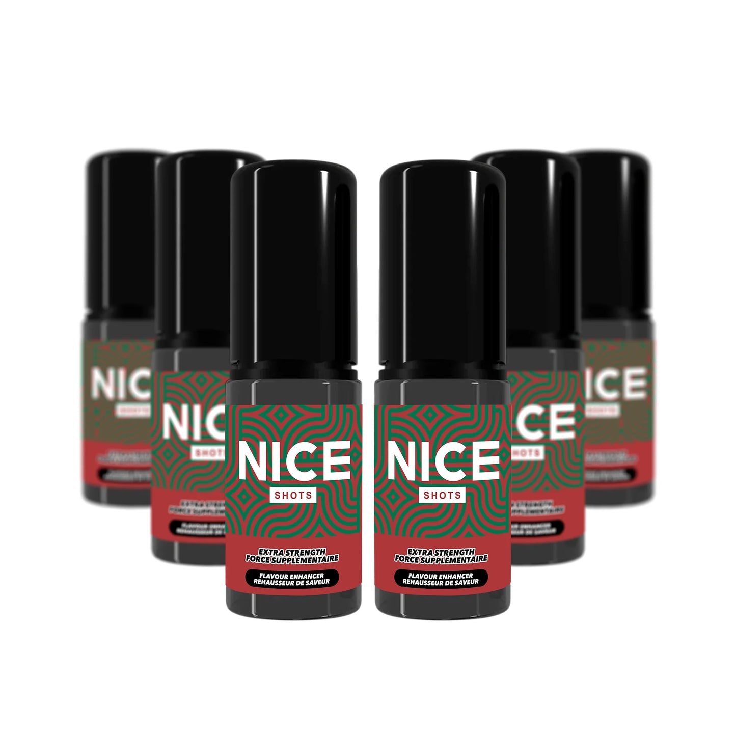 NICE SHOTS - STRAWBERRY ICE (6 Pack)