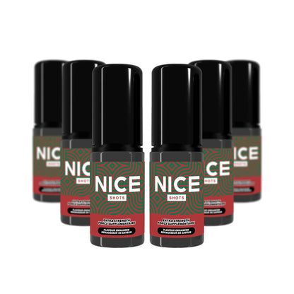 NICE SHOTS - STRAWBERRY ICE (6 Pack)