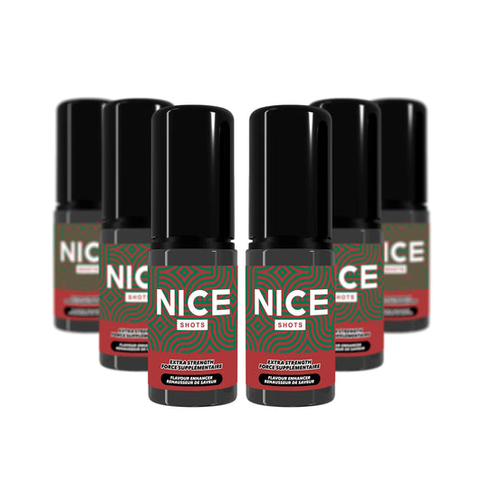 NICE SHOTS - STRAWBERRY ICE (6 Pack)