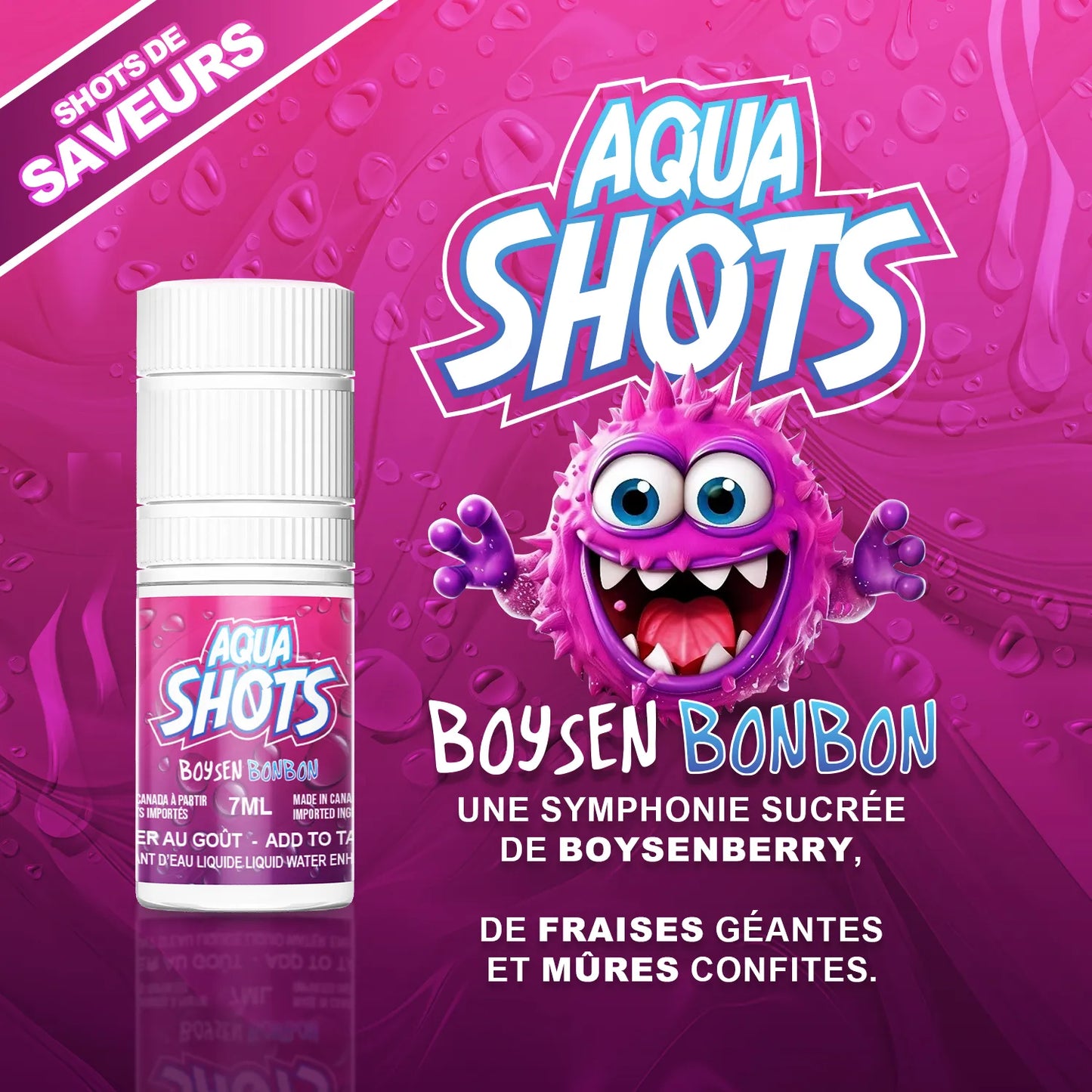 AQUA SHOTS - Boysen Bonbon