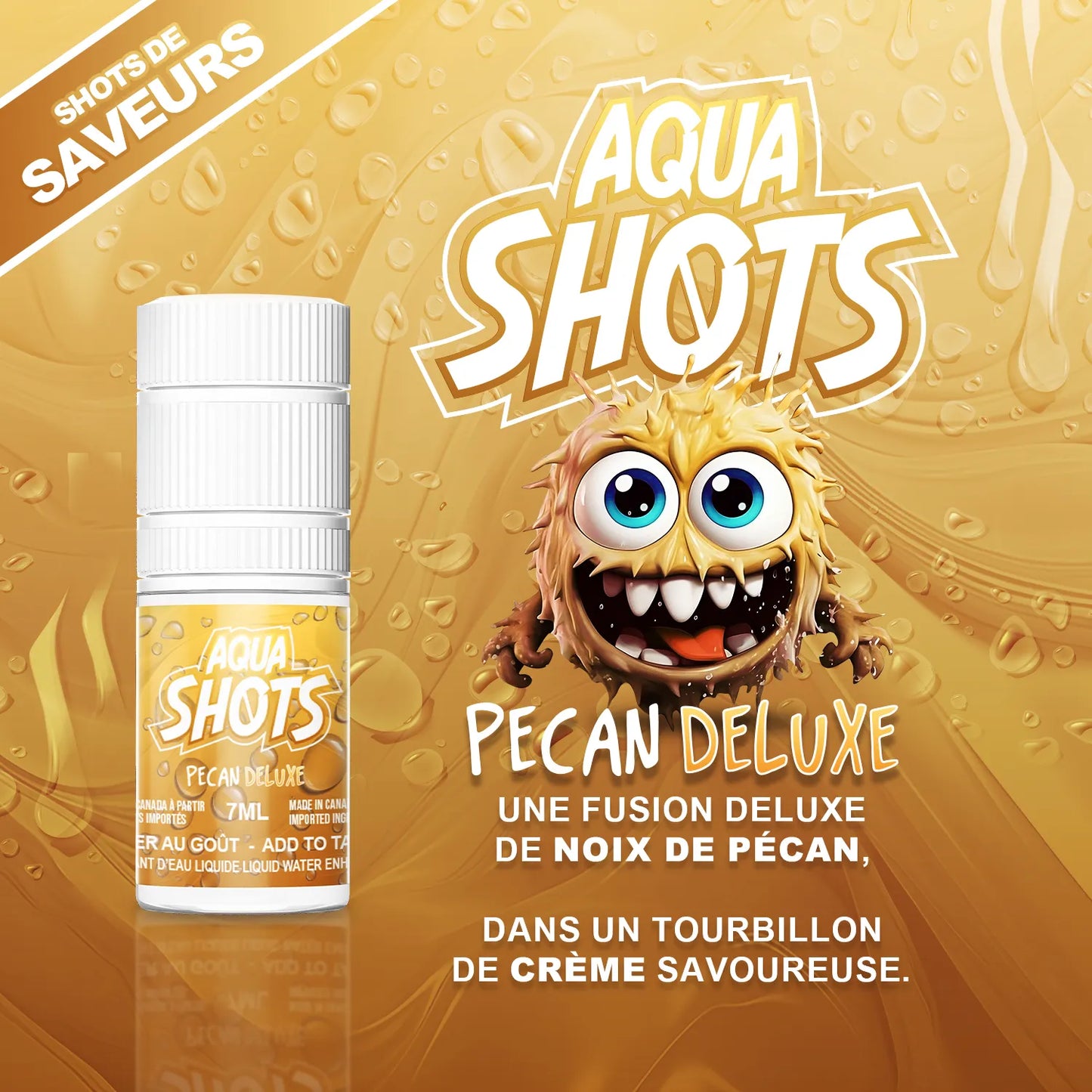 AQUA SHOTS - Pecan Deluxe