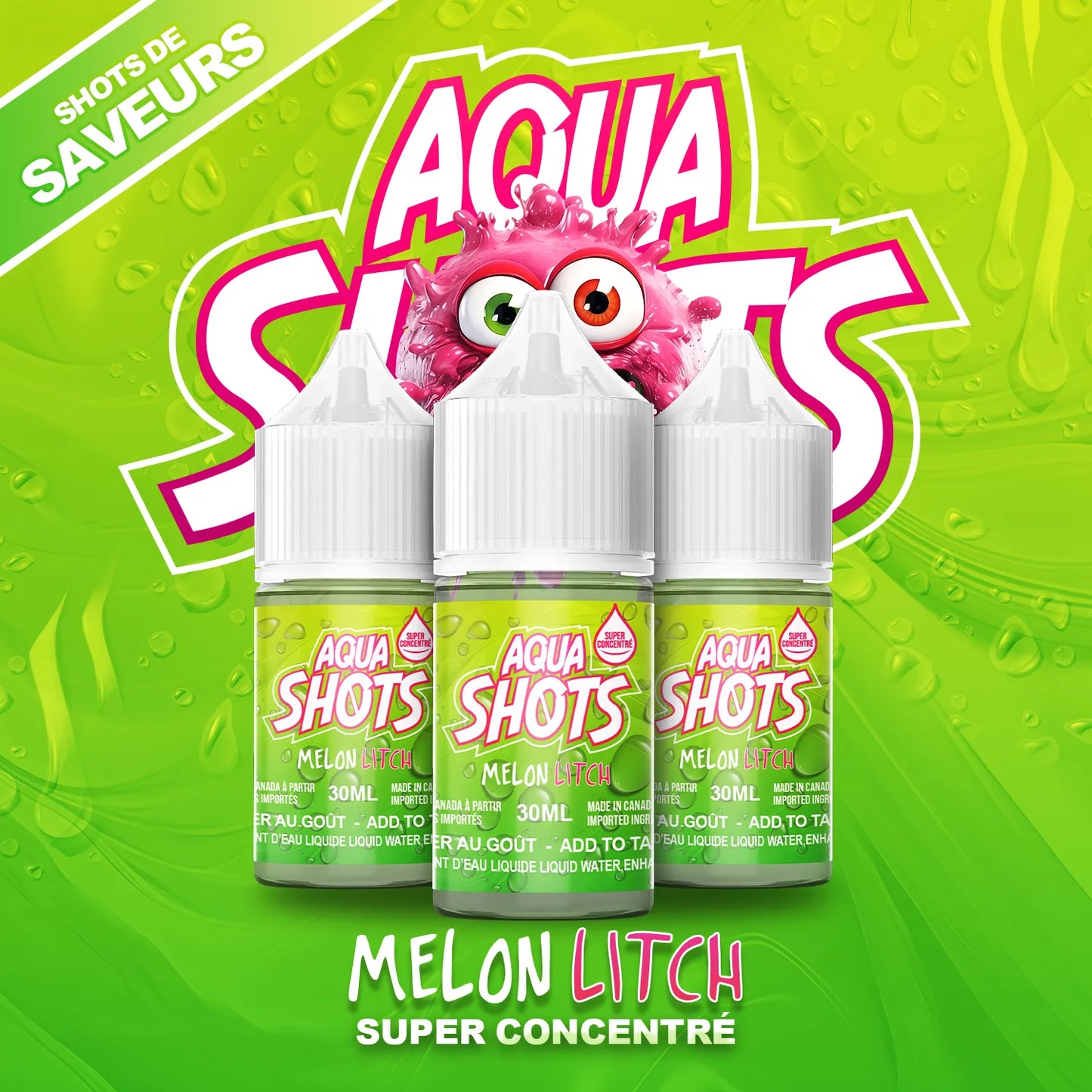 AQUA SHOTS SC MELON LITCHI