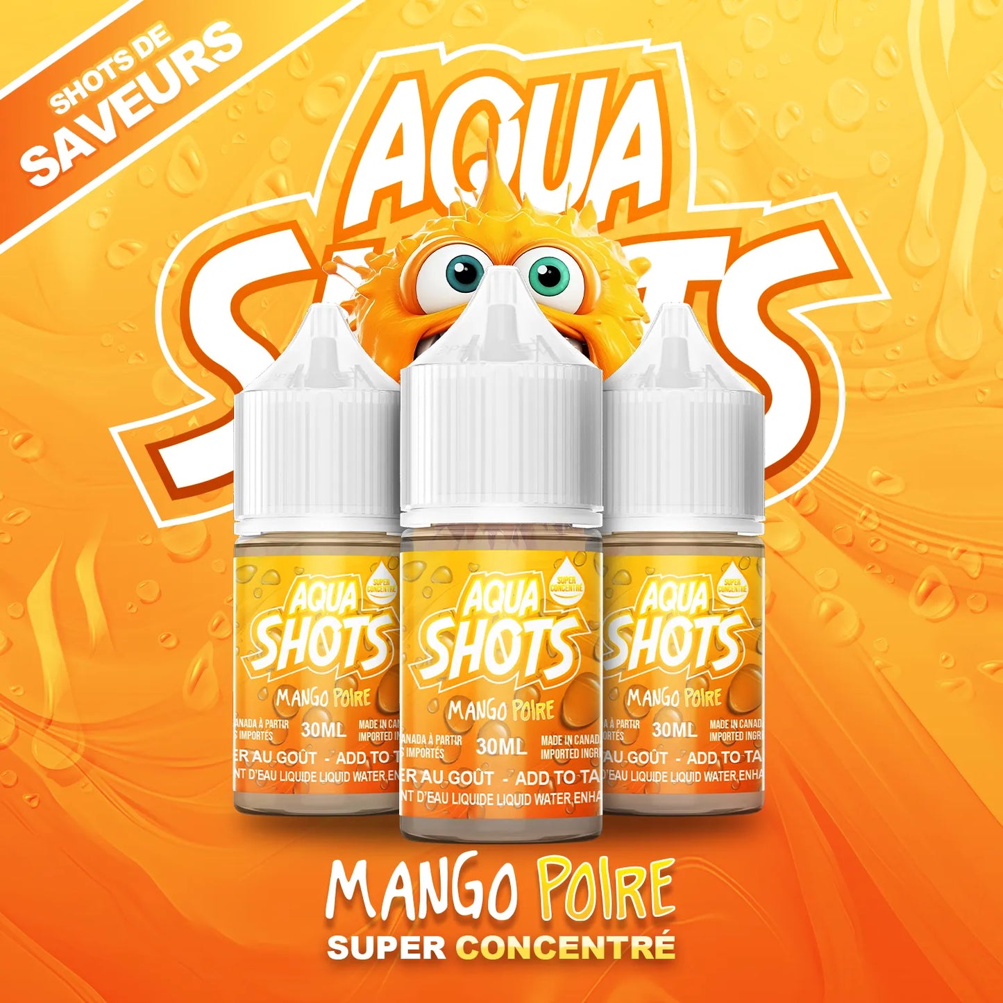 AQUA SHOTS SC POIRE MANGO