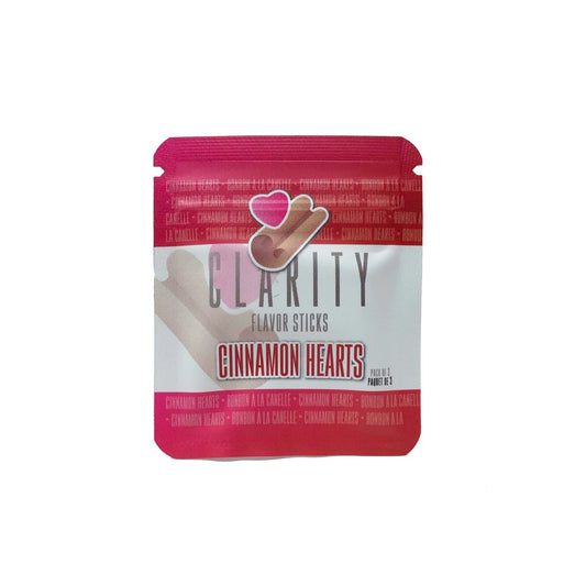 CLARITY FLAVOR STICKS CINNAMON HEARTS