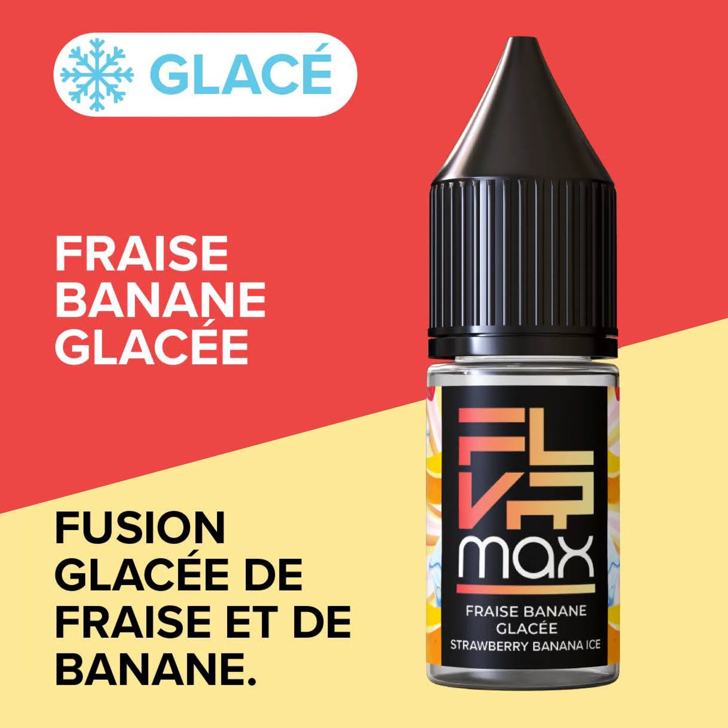 FLVR MAX STRAWBERRY BANANA ICE