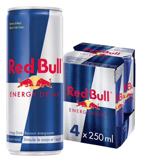 Red Bull Energy Drink 4 PACK 250ml