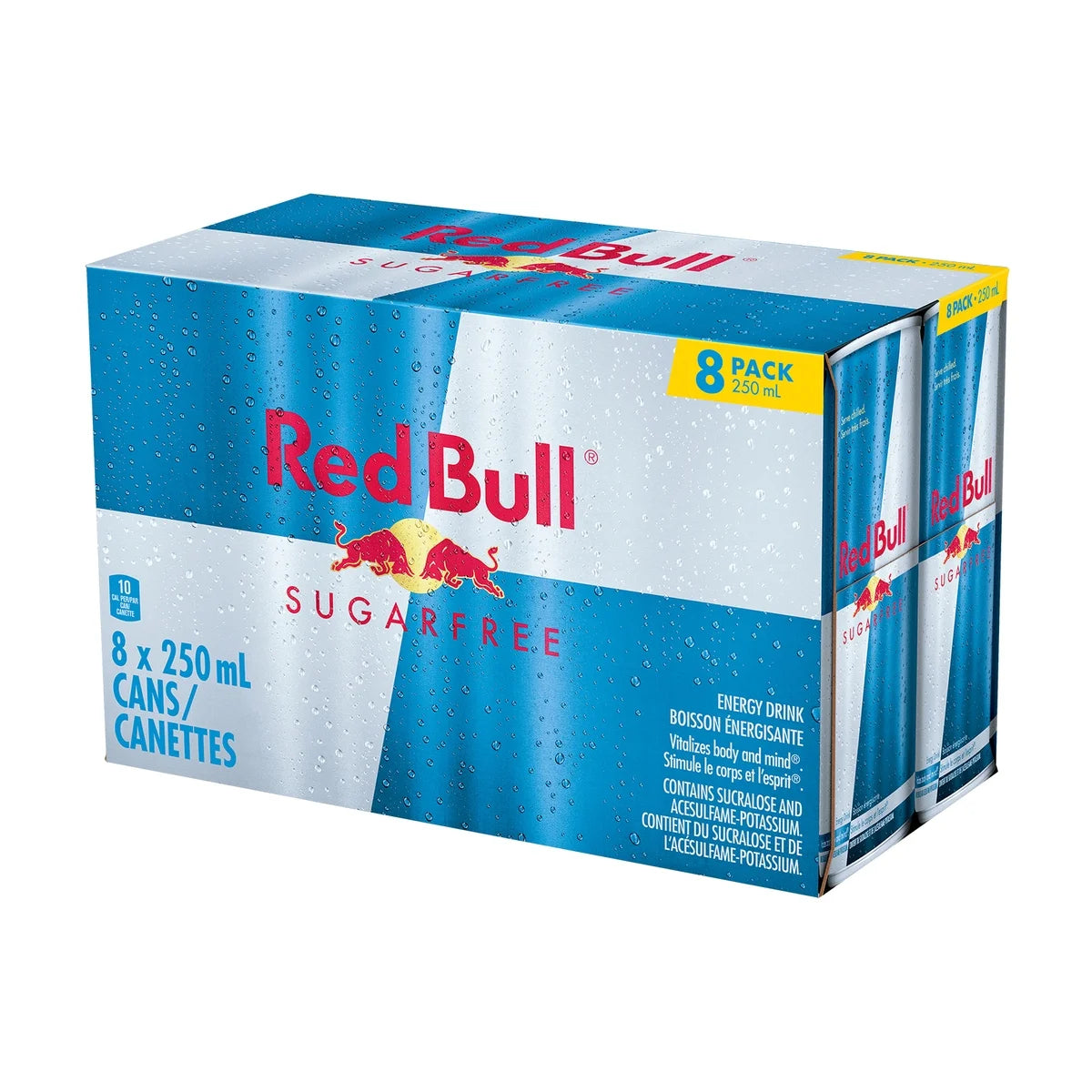 Red Bull Sans Sucre 8 PACK 250ml