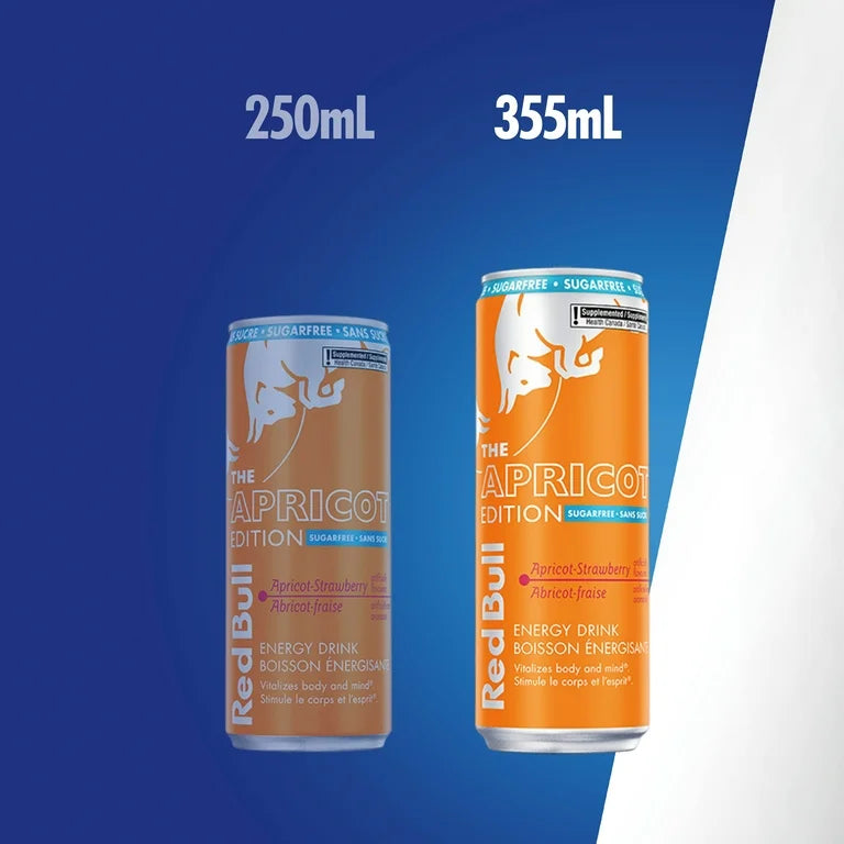 Red Bull Apricot Edition Sans Sucre 355ml